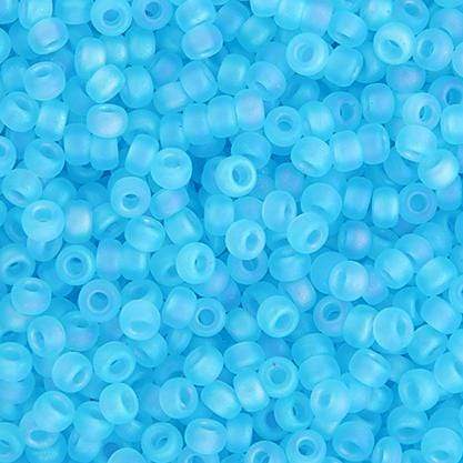 Sundaylace Creations & Bling Miyuki Seed Bead 11/0 Miyuki Seed Bead 11/0 Aqua Transparent AB Matte (0148frv)