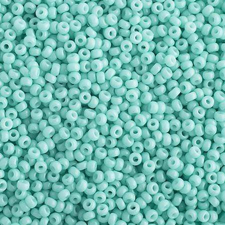 Sundaylace Creations & Bling Miyuki Seed Bead 11/0 Miyuki Seed Bead 11/0 Aquamarine Opaque Duracoat