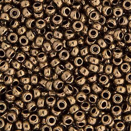 Sundaylace Creations & Bling Miyuki Seed Bead 11/0 Miyuki Seed Bead 11/0 Bronze Opaque Metallic (0457v)