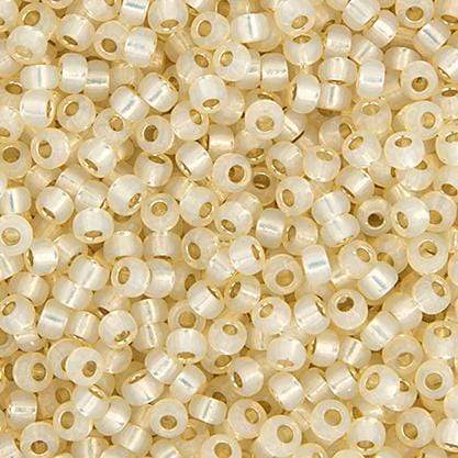 Sundaylace Creations & Bling Miyuki Seed Bead 11/0 Miyuki Seed Bead 11/0 Butter Cream S/L Dyed Alabaster