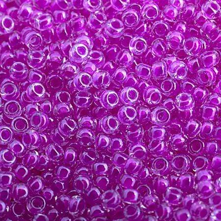 Sundaylace Creations & Bling Miyuki Seed Bead 11/0 Miyuki Seed Bead 11/0 C/L Fuschia Luminous Neon Color