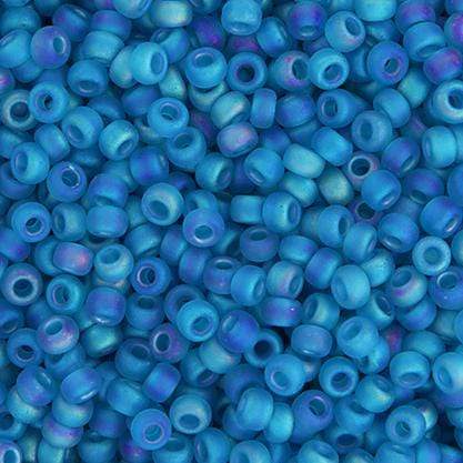 Sundaylace Creations & Bling Miyuki Seed Bead 11/0 Miyuki Seed Bead 11/0 Capri Blue Transparent AB Matte