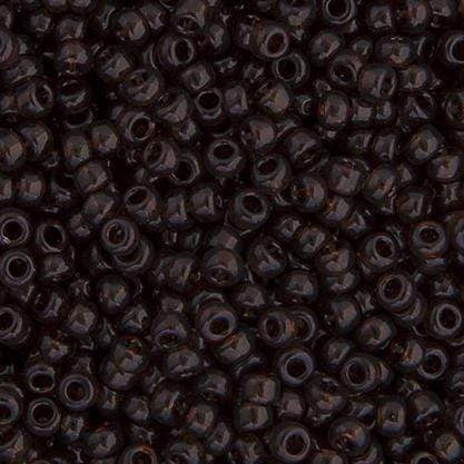 Sundaylace Creations & Bling Miyuki Seed Bead 11/0 Miyuki Seed Bead 11/0 Chocolate Brown Transparent (0135v)