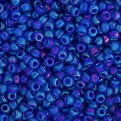 Sundaylace Creations & Bling Miyuki Seed Bead 11/0 Miyuki Seed Bead 11/0 Cobalt Transparent AB Matte