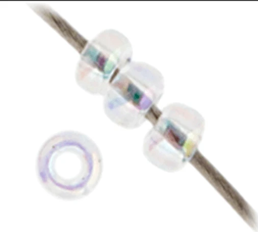 Sundaylace Creations & Bling Miyuki Seed Bead 11/0 Miyuki Seed Bead 11/0 Crystal AB (0250v) (22g)