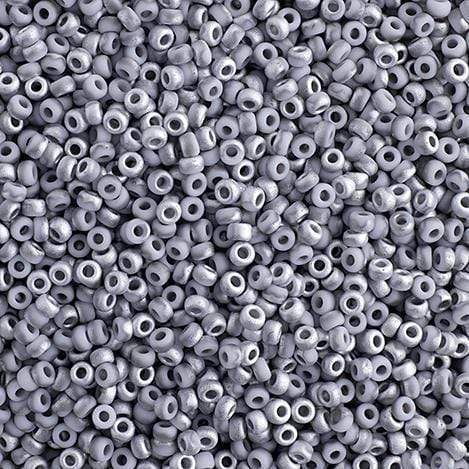 Sundaylace Creations & Bling Miyuki Seed Bead 11/0 Miyuki Seed Bead 11/0 Crystal Labrador Matte *Grey* (4558v)