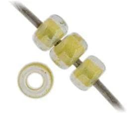 Sundaylace Creations & Bling Miyuki Seed Bead 11/0 Miyuki Seed Bead 11/0 Crystal Light Olivine Lined Luster