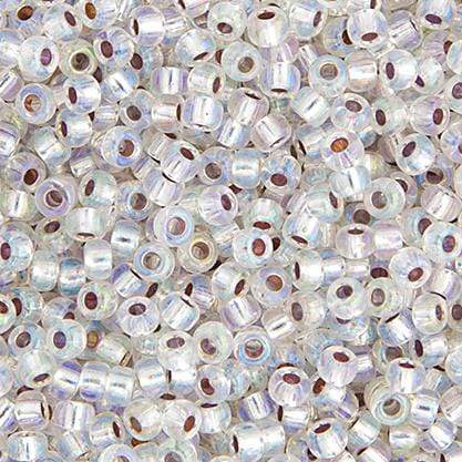 Sundaylace Creations & Bling Miyuki Seed Bead 11/0 Miyuki Seed Bead 11/0 Crystal Silver Lined AB