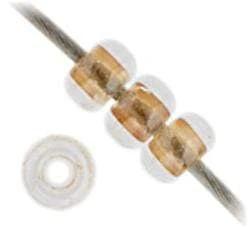 Sundaylace Creations & Bling Miyuki Seed Bead 11/0 Miyuki Seed Bead 11/0 Crystal Sparkled Metallic Gold Lined (0234v)