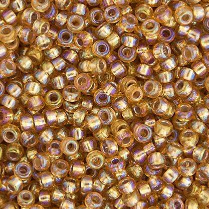 Sundaylace Creations & Bling Miyuki Seed Bead 11/0 Miyuki Seed Bead 11/0 Dark Gold Silver Lined AB