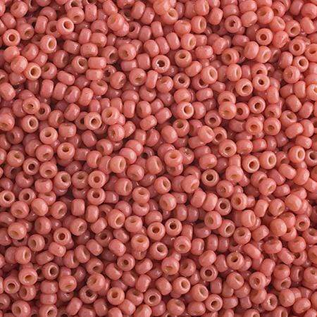 Sundaylace Creations & Bling Miyuki Seed Bead 11/0 Miyuki Seed Bead 11/0 Dark Salmon Pink Opaque Duracoat