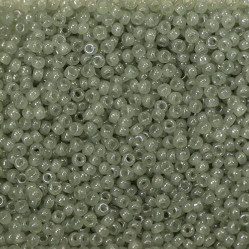 Miyuki Miyuki Seed Bead 11/0 Miyuki Seed Bead 11/0 Dark Sea Green Opaque (2375v)