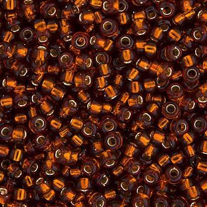 Sundaylace Creations & Bling Miyuki Seed Bead 11/0 Miyuki Seed Bead 11/0 Dark Topaz Silver Lined