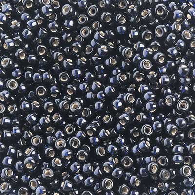 Sundaylace Creations & Bling Miyuki Seed Bead 11/0 Miyuki Seed Bead 11/0 Duracoat Indigo Navy Blue Silver Lined