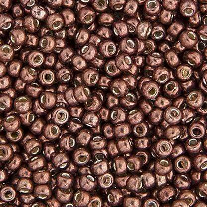 Sundaylace Creations & Bling Miyuki Seed Bead 11/0 Miyuki Seed Bead 11/0 Galvanized Duracoat Dark Mauve *Metallic