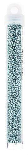 Sundaylace Creations & Bling Miyuki Seed Bead 11/0 Miyuki Seed Bead 11/0 Galvanized Duracoat Dark Sea Foam *Metallic