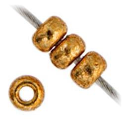 Sundaylace Creations & Bling Miyuki Seed Bead 11/0 Miyuki Seed Bead 11/0 Galvanized Duracoat Yellow-Gold *Metallic*