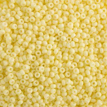 Sundaylace Creations & Bling Miyuki Seed Bead 11/0 Miyuki Seed Bead 11/0 Lemon Silk Opaque Duracoat