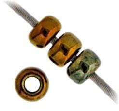 Sundaylace Creations & Bling Miyuki Seed Bead 11/0 Miyuki Seed Bead 11/0 Light Bronze Iris/AB Metallic (0462v)