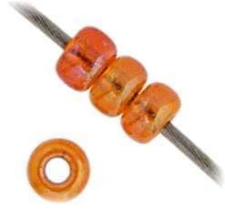 Sundaylace Creations & Bling Miyuki Seed Bead 11/0 Miyuki Seed Bead 11/0 Light Orange SIlver Lined AB