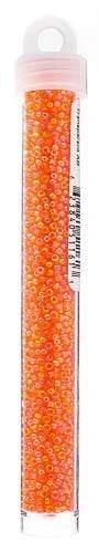 Sundaylace Creations & Bling Miyuki Seed Bead 11/0 Miyuki Seed Bead 11/0 Light Orange Transparent AB (0253v)