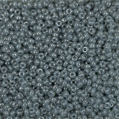 Miyuki Miyuki Seed Bead 11/0 Miyuki Seed Bead 11/0 Light Steel Blue Opaque (2376v)