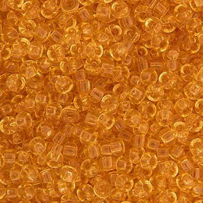 Sundaylace Creations & Bling Miyuki Seed Bead 11/0 Miyuki Seed Bead 11/0 Light Topaz Transparent (0132v)