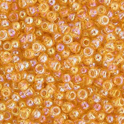 Sundaylace Creations & Bling Miyuki Seed Bead 11/0 Miyuki Seed Bead 11/0 Light Topaz Transparent AB (0251v)