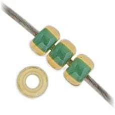 Sundaylace Creations & Bling Miyuki Seed Bead 11/0 Miyuki Seed Bead 11/0 Light Topaz Turquoise Lined Luster