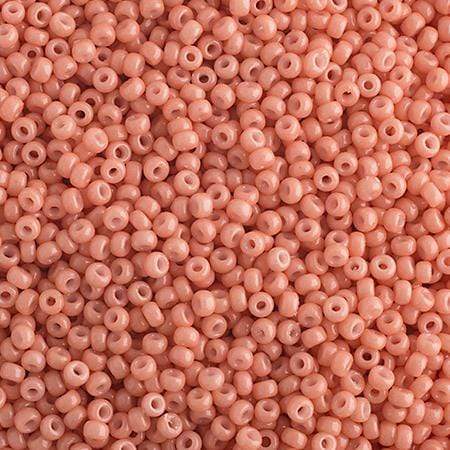 Sundaylace Creations & Bling Miyuki Seed Bead 11/0 Miyuki Seed Bead 11/0 Medium Salmon Pink Opaque Duracoat