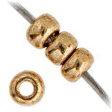 Sundaylace Creations & Bling Miyuki Seed Bead 11/0 Miyuki Seed Bead 11/0 Metallic Gold Galvanized (1052v)