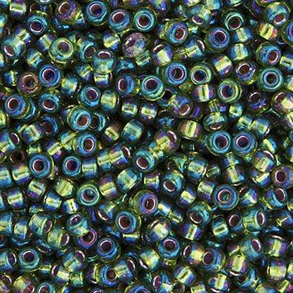 Sundaylace Creations & Bling Miyuki Seed Bead 11/0 Miyuki Seed Bead 11/0 Olive Silver Lined AB
