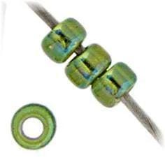 Sundaylace Creations & Bling Miyuki Seed Bead 11/0 Miyuki Seed Bead 11/0 Olive Silver Lined AB