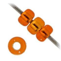 Sundaylace Creations & Bling Miyuki Seed Bead 11/0 Miyuki Seed Bead 11/0 Orange Silver Lined