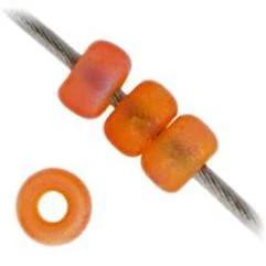 Sundaylace Creations & Bling Miyuki Seed Bead 11/0 Miyuki Seed Bead 11/0 Orange Transparent AB Matte