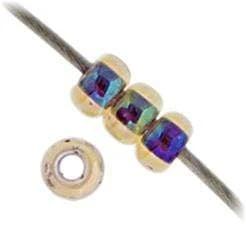 Sundaylace Creations & Bling Miyuki Seed Bead 11/0 Miyuki Seed Bead 11/0 Purple Rainbow Opaque Iris/AB (0342v)