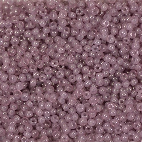 Miyuki Miyuki Seed Bead 11/0 Miyuki Seed Bead 11/0 Rosey Mauve Opaque (2373v)