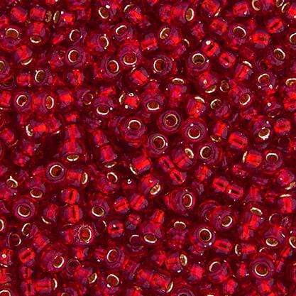 Sundaylace Creations & Bling Miyuki Seed Bead 11/0 Miyuki Seed Bead 11/0 Ruby Silver Lined