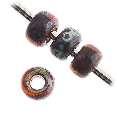 Sundaylace Creations & Bling Miyuki Seed Bead 11/0 Miyuki Seed Bead 11/0 True Flame Red Picasso