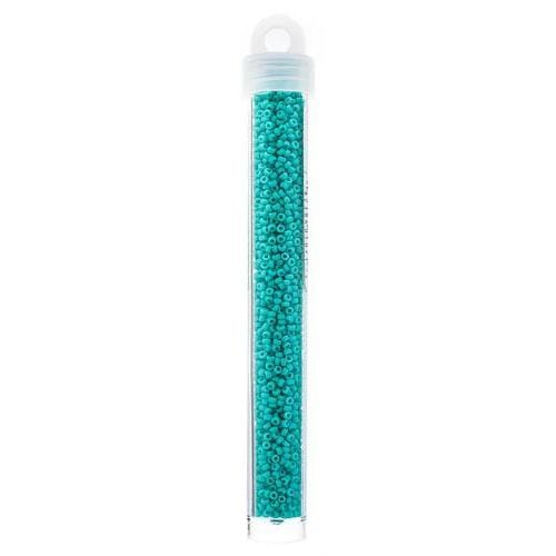 Sundaylace Creations & Bling Miyuki Seed Bead 11/0 Miyuki Seed Bead 11/0 Turquoise Green Opaque Matte