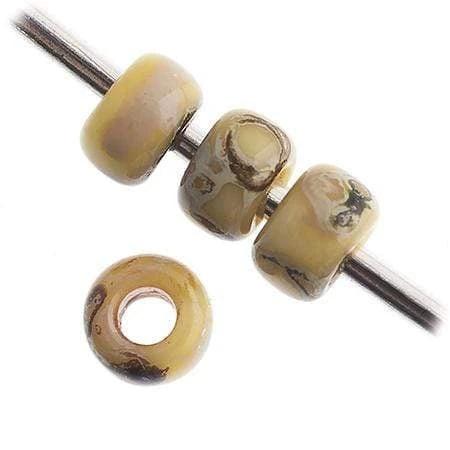 Sundaylace Creations & Bling Miyuki Seed Bead 11/0 Miyuki Seed Bead 11/0 Yellow Picasso Opaque (4512v)