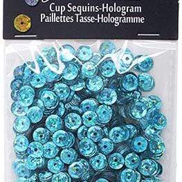 Sundaylace Creations & Bling Sequin Sequins Round 6mm Aprx 1600pcs Hologram Peacock