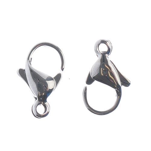 Sundaylace Creations & Bling Stainless Steel Lobster Clasp 12*7mm 8pcs