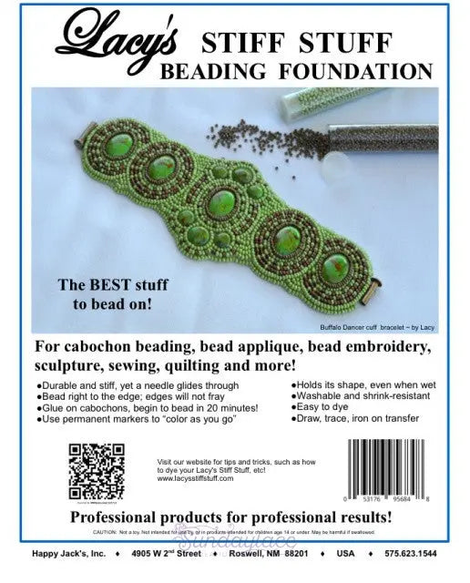 Lacy-Stiff-Stuff-The-best-Beading-foundation-on-the-market Sundaylace Creations & Bling