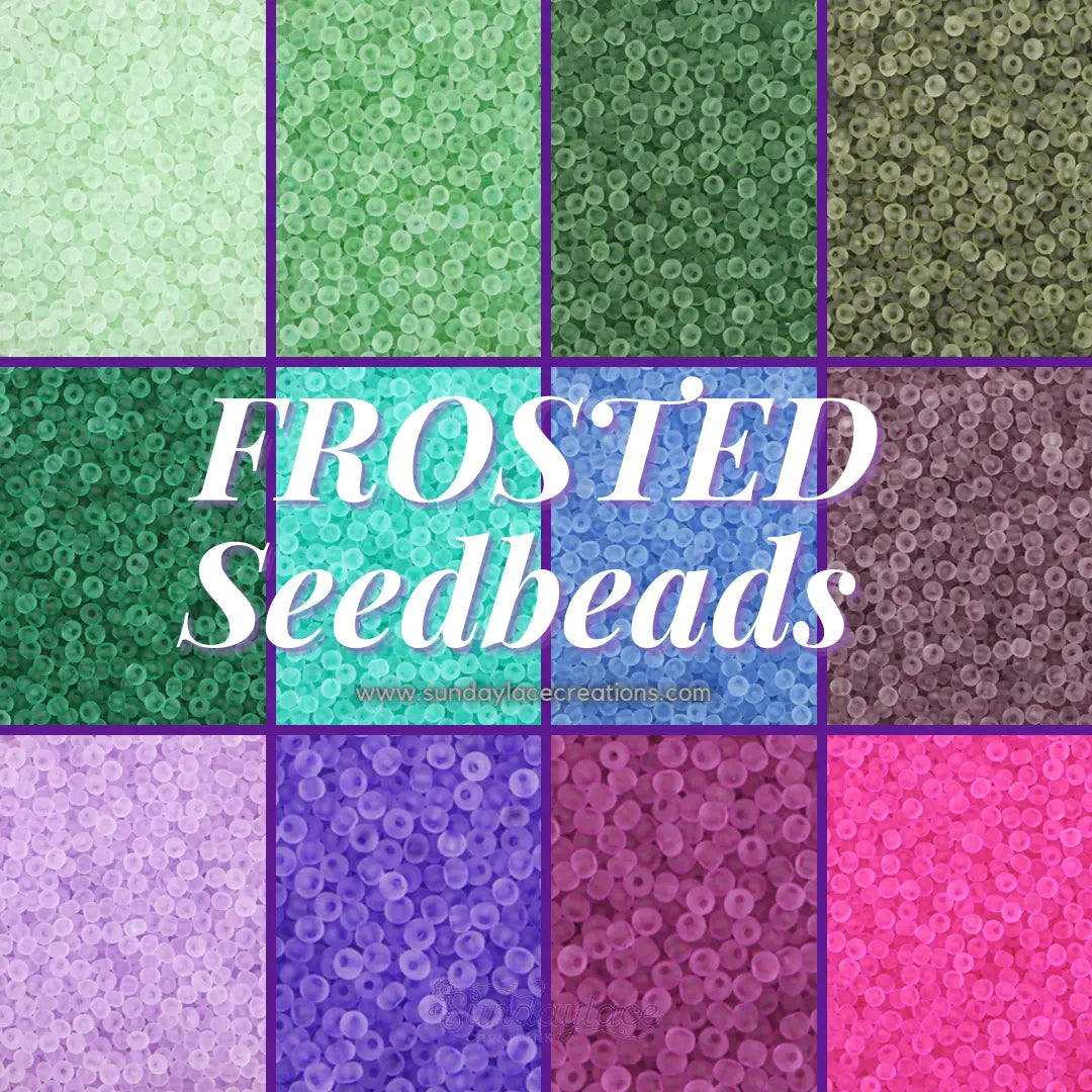 11/0 Japanese Seedbeads Sundaylace Creations & Bling