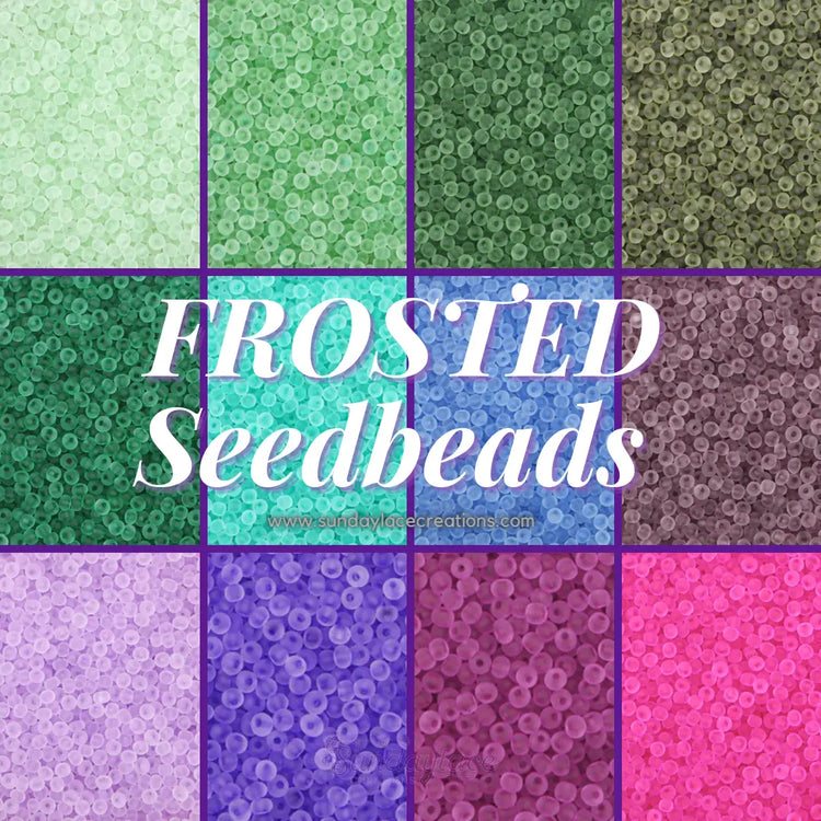 11/0 Japanese Seedbeads Sundaylace Creations & Bling