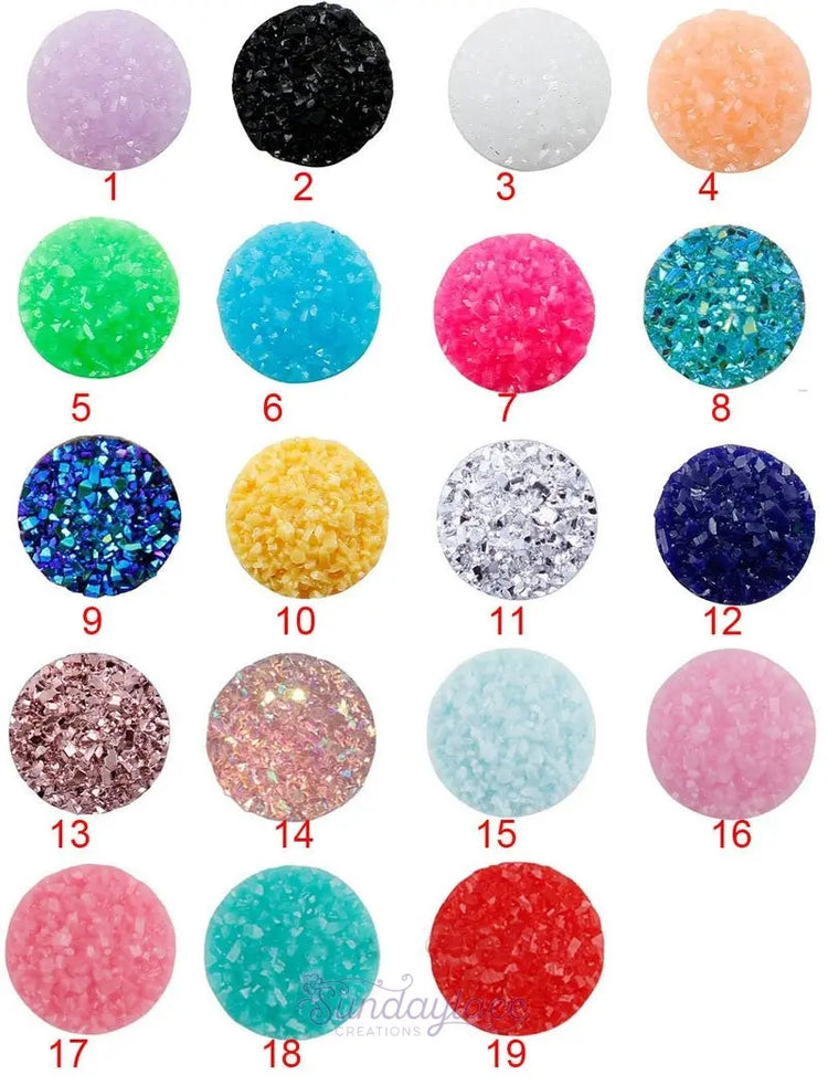 Druzy Collection Gems Sundaylace Creations & Bling