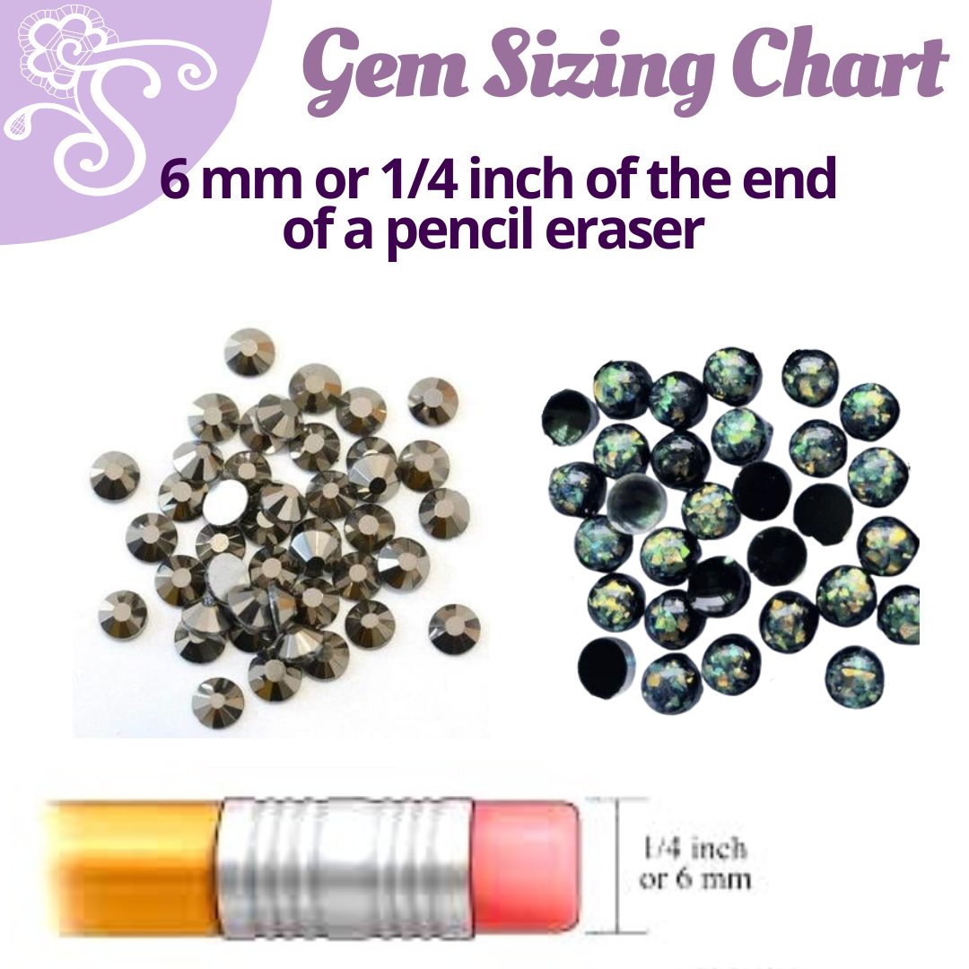 6-8mm sized Gems