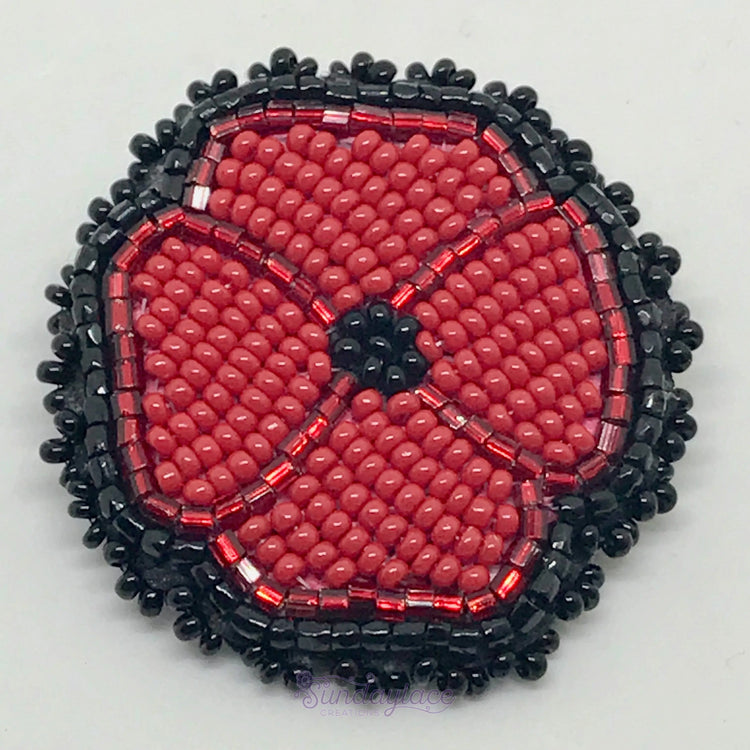 Beaded Poppy Supplies Sundaylace Creations & Bling