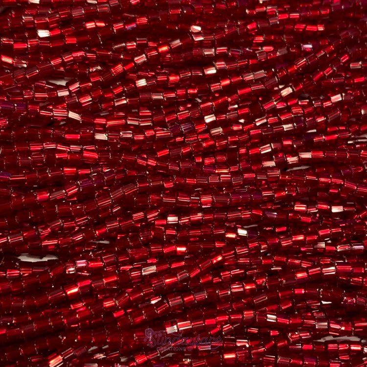 2-Cut Beads- 10/0 Silver Lined Collection Sundaylace Creations & Bling